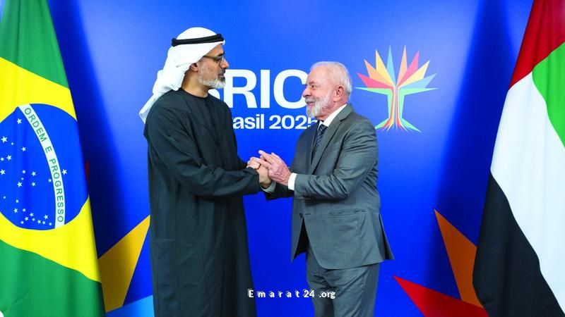 ولي عهد أبوظبي يبحث مع الرئيس البرازيلي تعزيز التعاون الثنائي ولي عهد أبوظبي يبحث مع الرئيس البرازيلي تعزيز التعاون الثنائي