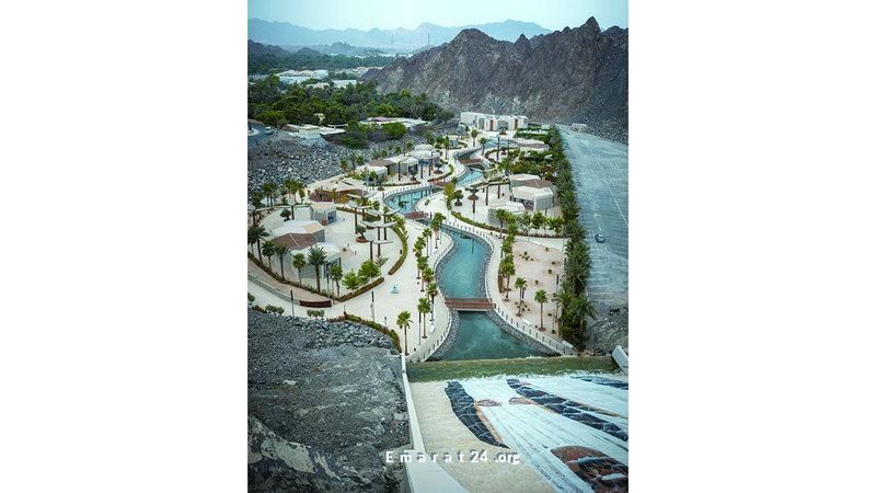 افتتاح 14 مشروعاً استثمارياً جديداً لأهالي المنطقة في شلالات حتا المستدامة