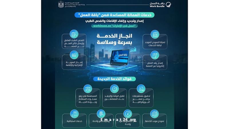 إطلاق خدمات العمالة المساعدة تحت مظلة باقة العمل المتكاملة إطلاق خدمات العمالة المساعدة تحت مظلة باقة العمل المتكاملة