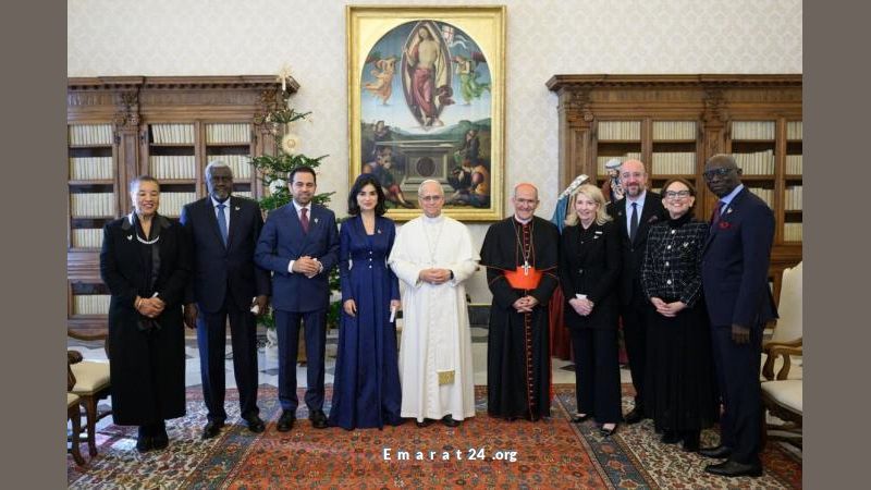 البابا ليو الرابع عشر يلتقي بلجنة تحكيم جائزة الأخوة الإنسانية 2026