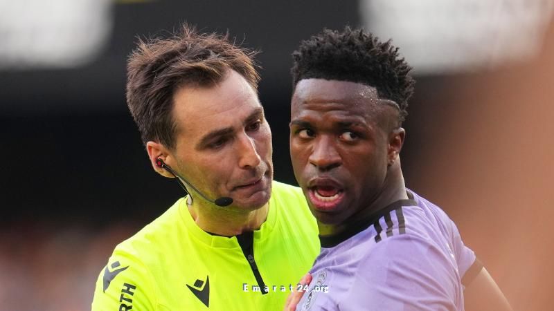 حكم بالسجن لأربعة مشجعين من أتلتيكو بسبب الحلقة العنصرية ضد فينيسيوس