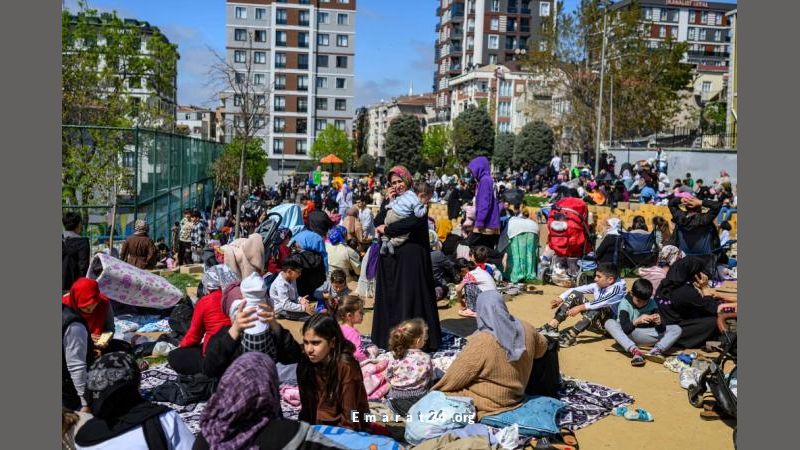 185 هزة تضرب إسطنبول إثر زلزال الأربعاء الأخير 185 هزة تضرب إسطنبول إثر زلزال الأربعاء الأخير