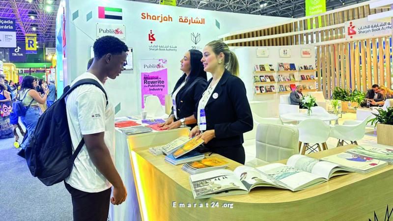 الشارقة تستعرض نجاحاتها كعاصمة عالمية للكتاب في معرض ريو 2025 الشارقة تستعرض نجاحاتها كعاصمة عالمية للكتاب في معرض ريو 2025