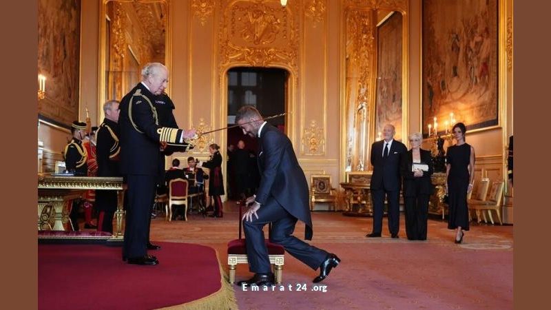 بيكهام يُتوَّج بلقب السير في إنجلترا: أكثر لحظاته فخراً (فيديو)