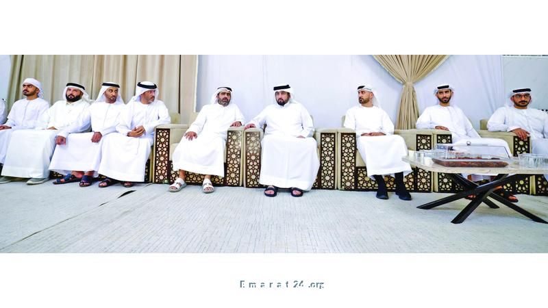 وفاة علي السيد السادة: أحمد بن محمد يشارك في تقديم واجب العزاء وفاة علي السيد السادة: أحمد بن محمد يشارك في تقديم واجب العزاء