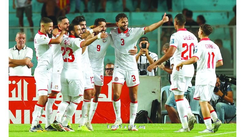 تونس تنضم لقطار مونديال 2026 وتحتفل مع المغرب والأردن تونس تنضم لقطار مونديال 2026 وتحتفل مع المغرب والأردن