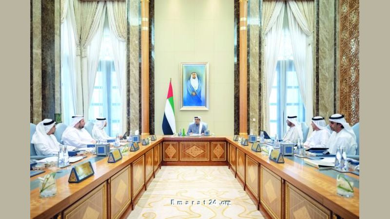 اجتماع مجلس إدارة جهاز الإمارات للاستثمار برئاسة منصور بن زايد