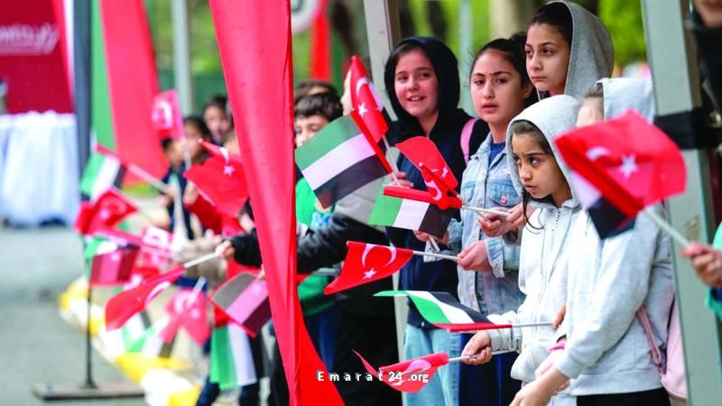 الشيخة فاطمة بنت مبارك في زيارة مميزة لأطفال إسطنبول الشيخة فاطمة بنت مبارك في زيارة مميزة لأطفال إسطنبول