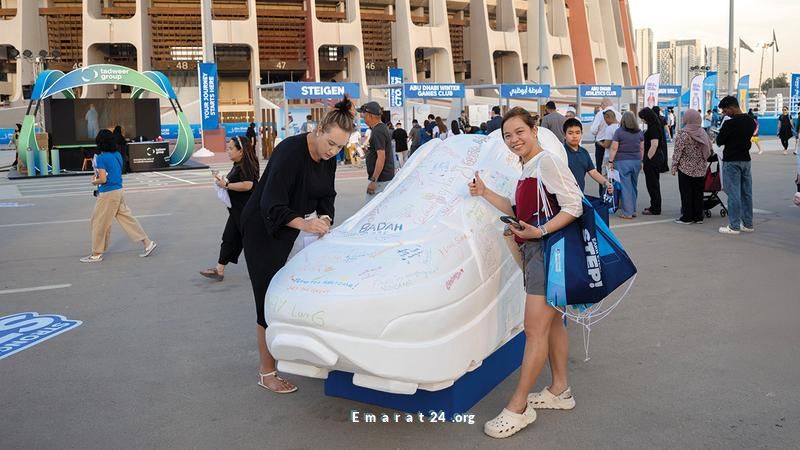 ماراثون أبوظبي 2025 يجذب المزيد من الزوار هذا العام