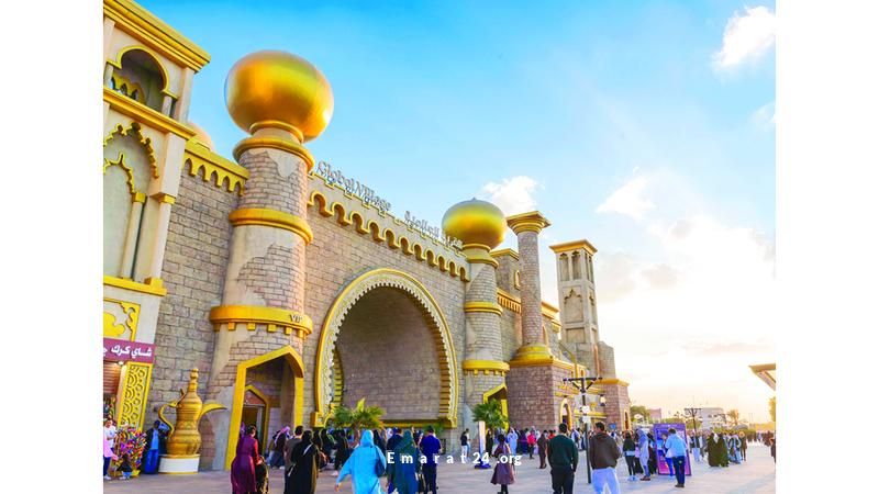 القرية العالمية تفتح أبوابها اليوم للفرحة والجوائز الرائعة القرية العالمية تفتح أبوابها اليوم للفرحة والجوائز الرائعة