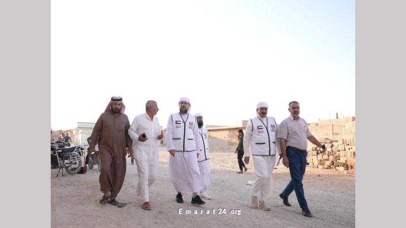 وفد الأعمال الخيرية العالمية يدشن مشاريع إنسانية جديدة في سورية