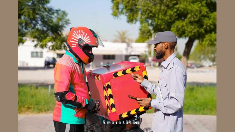 دبي: 1059 عملية تفتيش لضمان السلامة في قطاع توصيل الطلبات بالدراجات