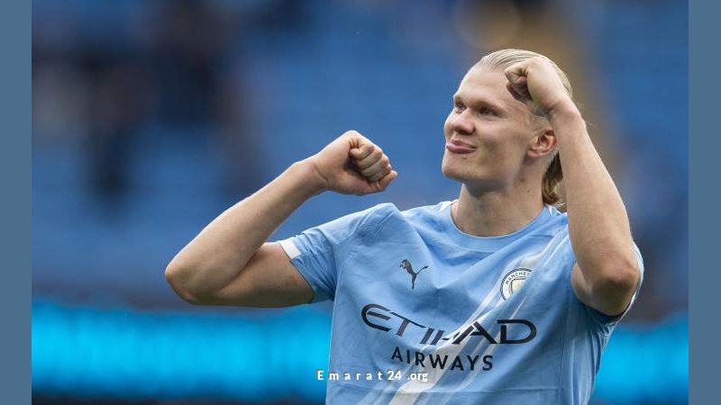 هالاند يحطم الأرقام القياسية ويدخل نادي المائة هدف بسرعة البرق