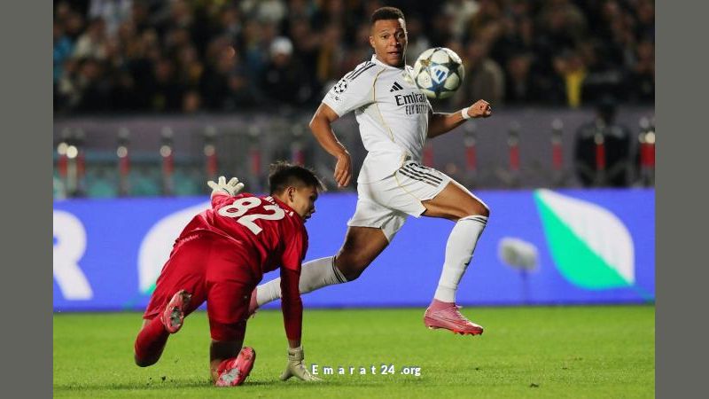 مبابي يستعيد تألق ريال مدريد بثلاثية ساحقة مبابي يستعيد تألق ريال مدريد بثلاثية ساحقة