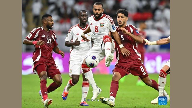 مباراة الإمارات ضد قطر مباشرةً في ملحق التأهل لكأس العالم 2026 مباراة الإمارات ضد قطر مباشرةً في ملحق التأهل لكأس العالم 2026