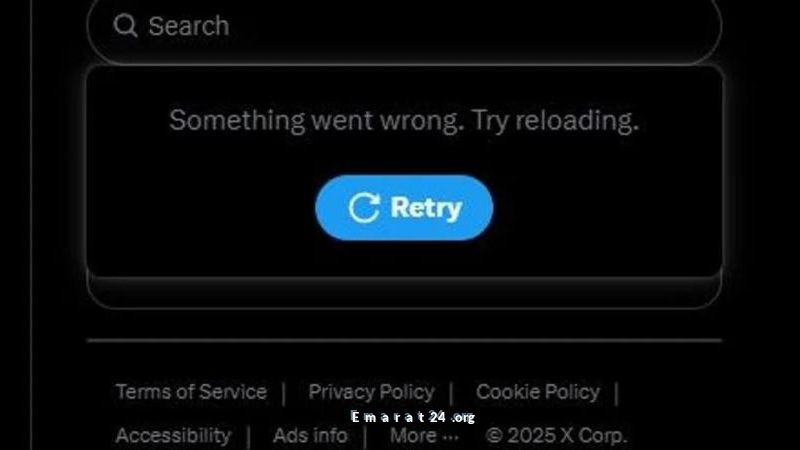 خلل تقني يوقف مواقع عالمية وخدمة إكس