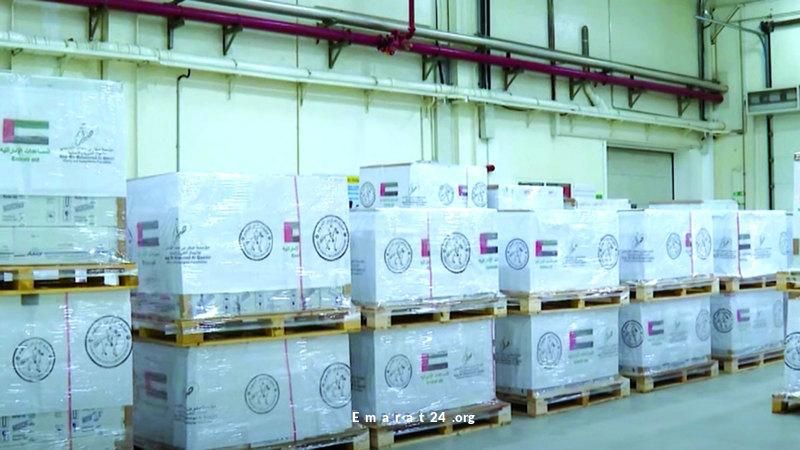 جلفار تبادر بإرسال 12 طناً من الأدوية لمشافي غزة في الفارس الشهم 3 جلفار تبادر بإرسال 12 طناً من الأدوية لمشافي غزة في الفارس الشهم 3