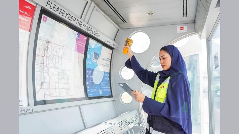 طرق دبي تؤكد جاهزية مواقف الحافلات المكيفة لصيف آمن ومريح طرق دبي تؤكد جاهزية مواقف الحافلات المكيفة لصيف آمن ومريح