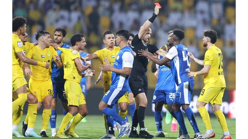 البطاقات الحمراء تهيمن على الجولة السادسة في الدوري البطاقات الحمراء تهيمن على الجولة السادسة في الدوري