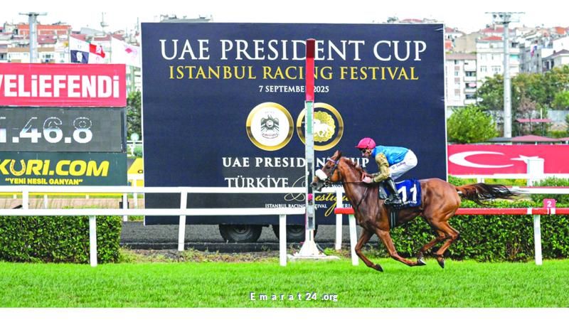 الفرس آر بي ماري ليلة تفوز بكأس رئيس الدولة للخيول العربية بتركيا