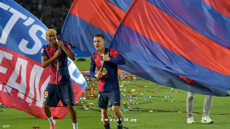 برشلونة يتفق مع الكونغو الديمقراطية لتوقيع عقد رعاية جديدة برشلونة يتفق مع الكونغو الديمقراطية لتوقيع عقد رعاية جديدة