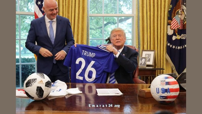 ترامب يشارك في فعاليات قرعة كأس العالم 2026