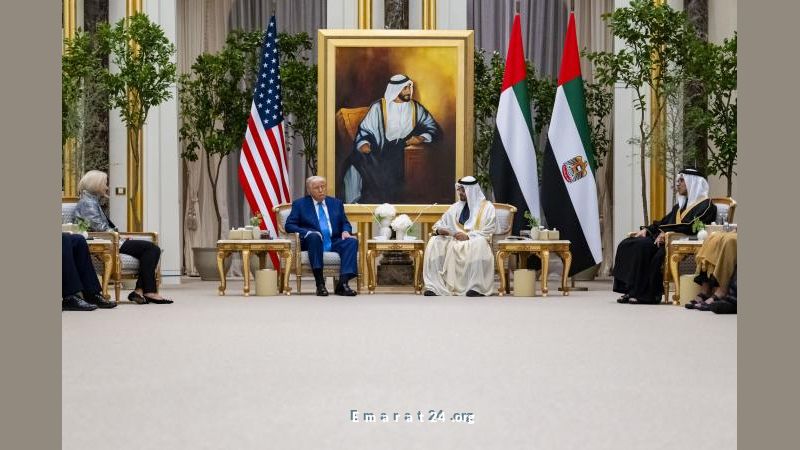 رئيس الدولة يلتقي نظيره الأميركي لبحث العلاقات والتطورات الإقليمية