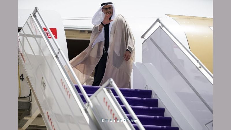 خالد بن محمد بن زايد يعود من الرياض بعد القمة الخليجية الأميركية خالد بن محمد بن زايد يعود من الرياض بعد القمة الخليجية الأميركية