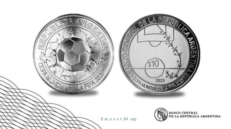 هدف مارادونا الأسطوري في مونديال 1986 يُخلد عبر عملة بالأرجنتين