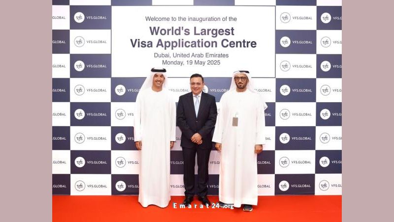 دبي تحتضن أكبر مركز عالمي لطلبات التأشيرة
