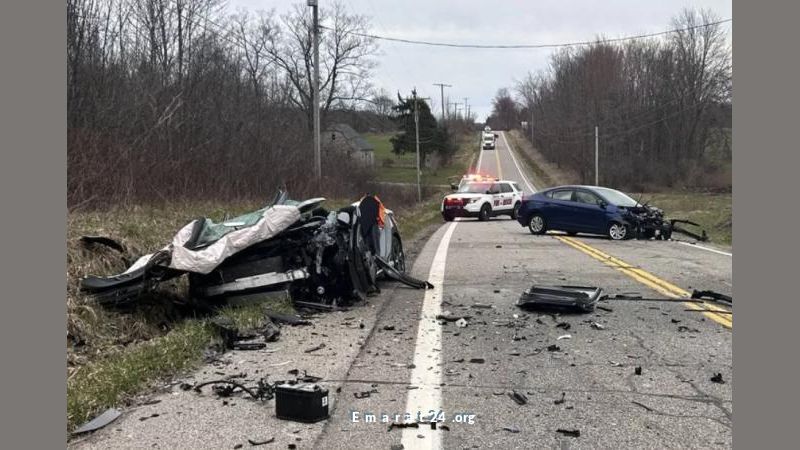 ارتباك سائق بسبب سقوط كعكة دُونَت يؤدي لاصطدام ثلاث سيارات