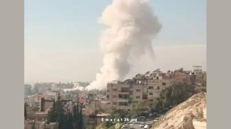 انفجار في دمشق بسبب بقايا حرب سابقة، حسب تقرير سانا انفجار في دمشق بسبب بقايا حرب سابقة، حسب تقرير سانا