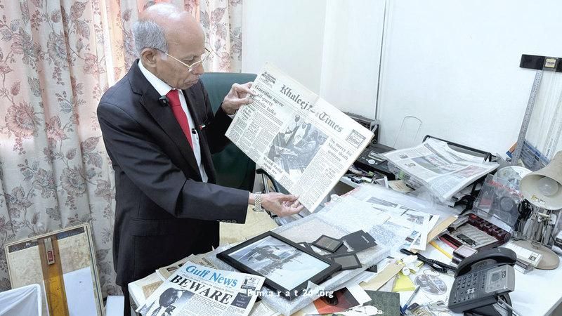 راميش بابو يقضي 51 عاماً في الإمارات دون أن يشعر بالغربة