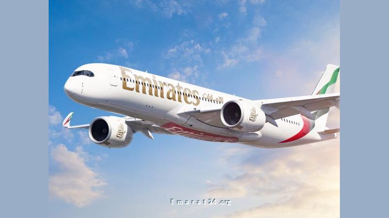 الإيرباص A350 الحديثة من طيران الإمارات تحلق نحو مونتريال