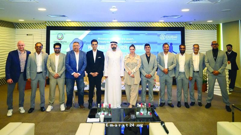 دبي تستضيف افتتاح بطولة بيكلبول المفتوحة لأول مرة دبي تستضيف افتتاح بطولة بيكلبول المفتوحة لأول مرة