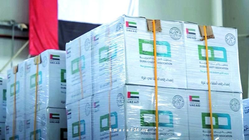 الإمارات تواصل جهود الإغاثة: الإنزال الجوي الـ 73 لمساعدات غزة
