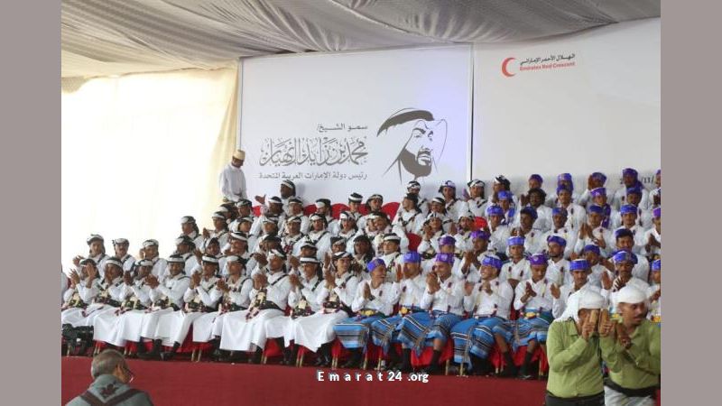 برعاية إماراتية: عرس جماعي في المخا يزف 500 شاب وشابة