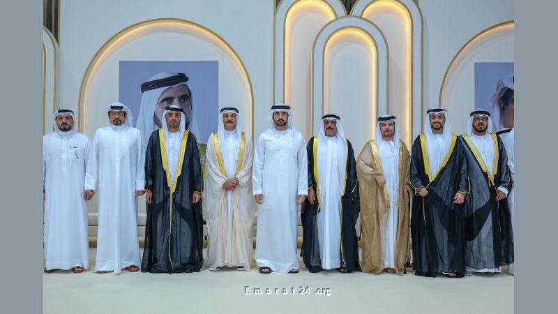 فرحة العائلات بزيارة حمدان بن محمد في أعراس النعيمي والقمزي والشامسي فرحة العائلات بزيارة حمدان بن محمد في أعراس النعيمي والقمزي والشامسي