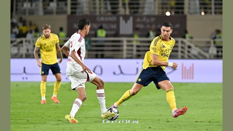 شركة كريستيانو رونالدو تجني معظم عوائد مباراة الوحدة والنصر الودية