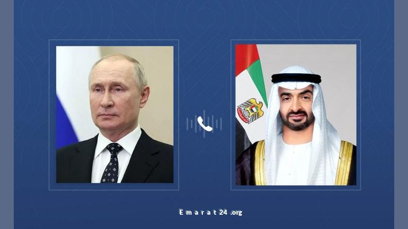 المحادثة الهاتفية بين رئيس الدولة والرئيس الروسي لاحتواء التوترات في المنطقة