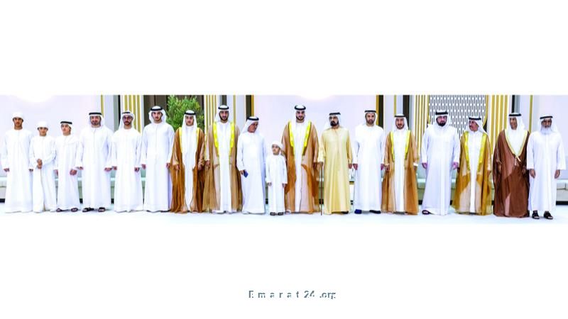 محمد بن راشد يشارك في احتفالات عائلة آل مكتوم الملكية محمد بن راشد يشارك في احتفالات عائلة آل مكتوم الملكية