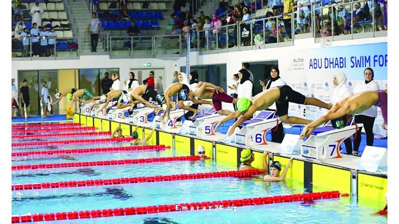 600 سباح وسباحة يتنافسون في بطولة الإمارات لاكتشاف المواهب 600 سباح وسباحة يتنافسون في بطولة الإمارات لاكتشاف المواهب