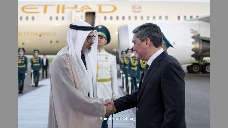 ولي عهد أبوظبي يصل أستانا في زيارة رسمية إلى كازاخستان ولي عهد أبوظبي يصل أستانا في زيارة رسمية إلى كازاخستان