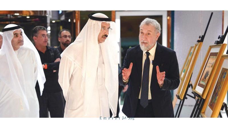 المتنبي ينبض بالألوان في مكتبة محمد بن راشد