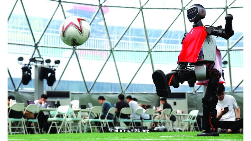 الروبوتات الإنسانية تتحضر للمشاركة في أولمبياد عالمي robotactic الروبوتات الإنسانية تتحضر للمشاركة في أولمبياد عالمي robotactic