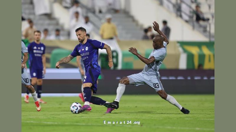 النصر ينتزع التعادل من خورفكان في مواجهة حاسمة النصر ينتزع التعادل من خورفكان في مواجهة حاسمة