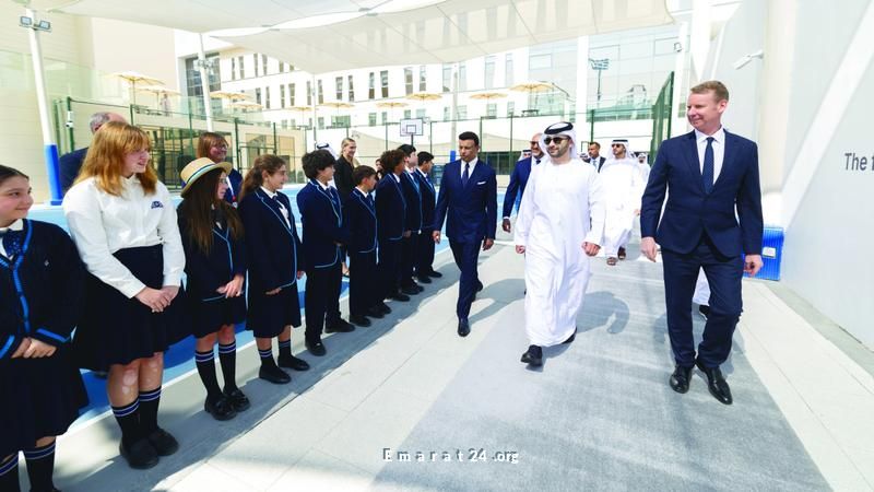 منصور بن محمد يؤكد على شراكة استراتيجية بين القطاع الخاص والتعليم في دبي