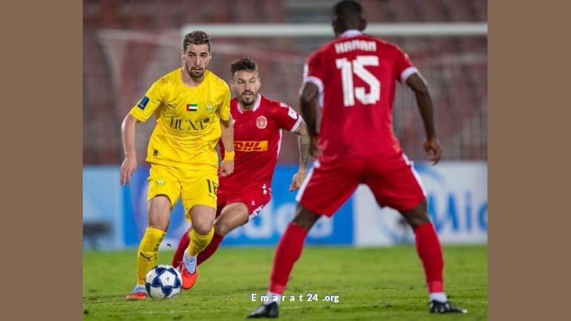 هدف في الوقت القاتل يمنح الوصل فوزه الثالث في آسيا هدف في الوقت القاتل يمنح الوصل فوزه الثالث في آسيا