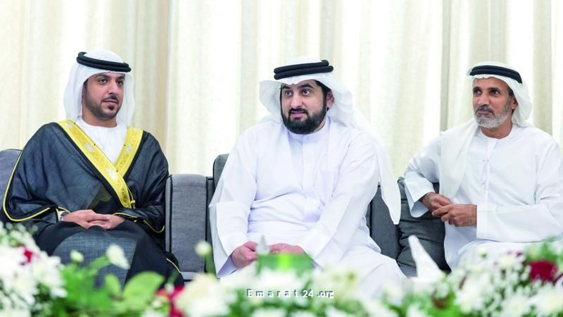احتفالات عائلتي السويدي والشامسي بحضور أحمد بن محمد