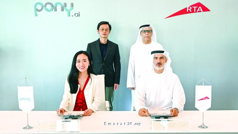 طرق دبي شراكة استراتيجية مع بوني للمركبات ذاتية القيادة طرق دبي شراكة استراتيجية مع بوني للمركبات ذاتية القيادة
